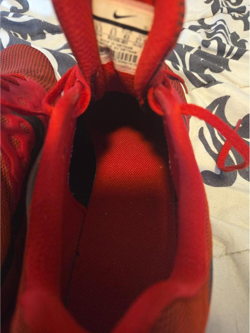 Nike Downshifter 7 Men's Running Shoes Red US 9.5 - Picture 4 of 6